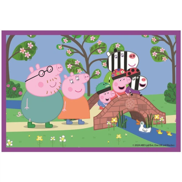 Кубики-пазл Peppa Pig — 6 элементов Clementoni 40659 - изображение 8