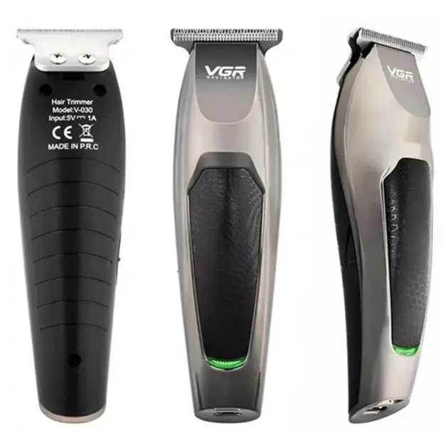 Аккумуляторный триммер VGR V-030 для бороды и волос — беспроводная машинка для стрижки - Фото 2 Аккумуляторный триммер VGR V-030 для бороды и волос — беспроводная машинка для стрижки - изображение 2