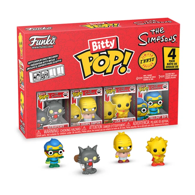 Набор фигурок Щекотка - Funko Bitty Pop! THE SIMPSONS - ITCHY (4 фигурки в ас.) - изображение 2