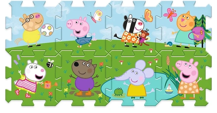 Килимок пазл Trefl килимок з пінопласту Свинка Пеппа (5900511616125) - зображення 2