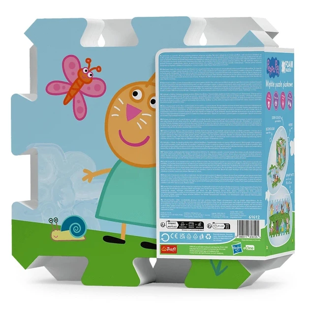 Килимок пазл Trefl килимок з пінопласту Свинка Пеппа (5900511616125) - зображення 3