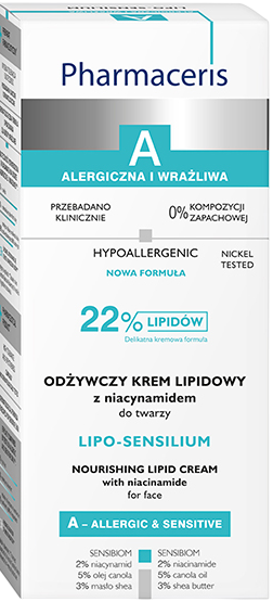 Ліпідний крем для обличчя Pharmaceris A Lipo-Sensilium живильний 50 мл (5900717163416) - зображення 2
