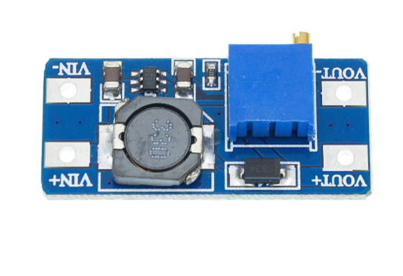 Стабилизатор/преобразователь напряжения повышающий MT3608 Micro-USB DC-DC 2-24V - 5-28V 2А (0244) - изображение 3