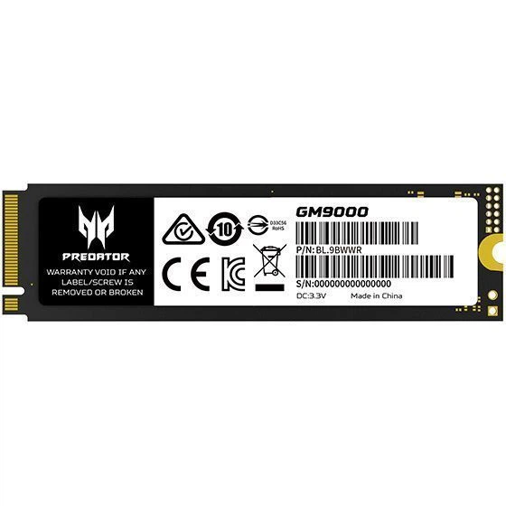 SSD накопитель Acer Predator GM9000 8TB (BL.9BWWR.142) [155342] - изображение 5