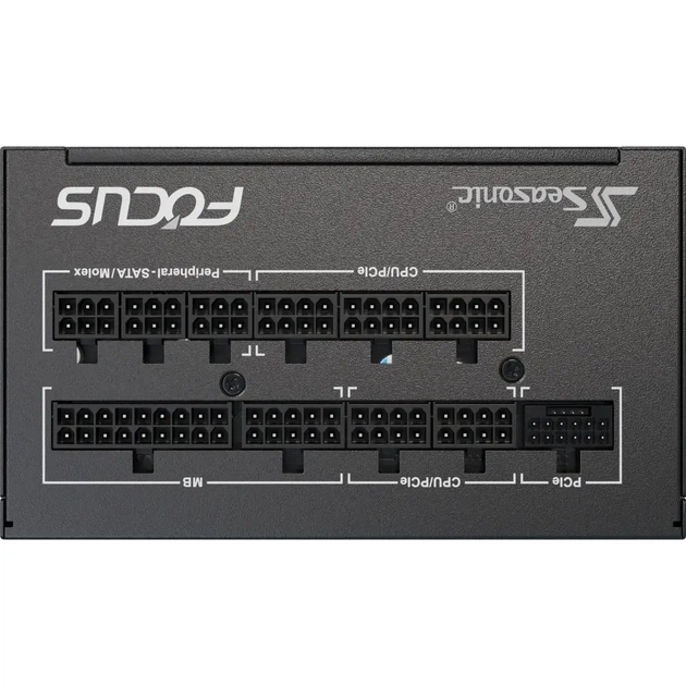 Блок живлення SeaSonic Focus 750W ATX 3.1 Black (FOCUS-GX-750-ATX31) [149306] - зображення 3