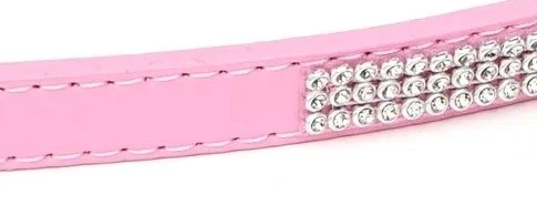 Smycz dla psa Paw Love skórzana L 120 Rózowa (5714156139228) - obraz 2