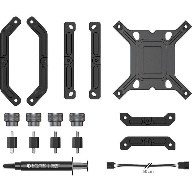 Система водяного охолодження ID-COOLING DX360 Max Black [148470] - зображення 8