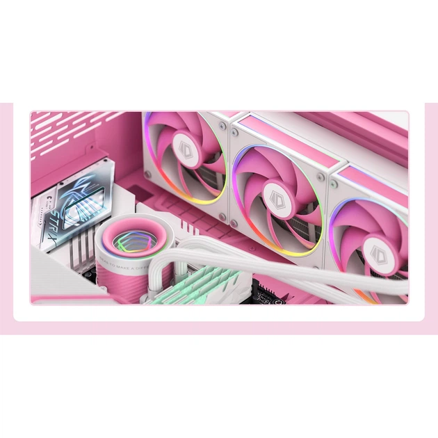 Система водяного охлаждения ID-COOLING FX360 INF Pink [148467] - изображение 10