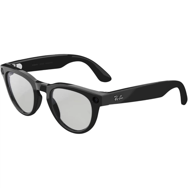 Смарт-очки Ray-Ban Meta Headliner Gen 2 High Bridge Fit Shiny Black / Clear to Graphite Green Transitions (RW4013 601/1M 50-23) [155653] - изображение 6