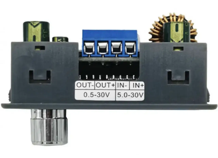 ZK-4KX DC-DC знижувальний/підвищуючий перетворювач CC-CV 0,5-30V 4A - зображення 4