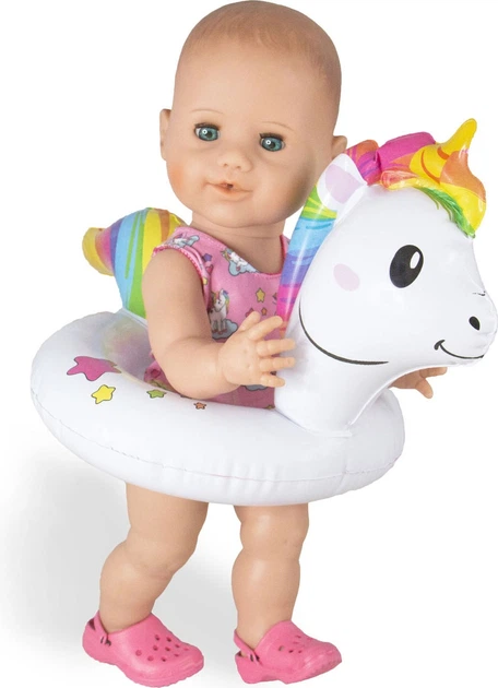 Zestaw do pływania dla lalek Heless Jednorożec 35-45 cm 1520171 (4001949000669) - obraz 2