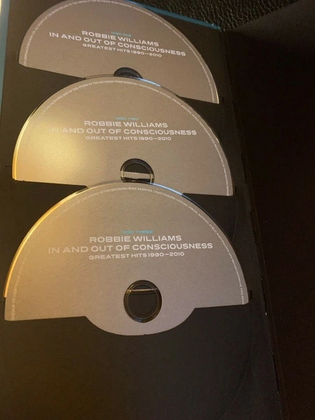 Музичний CD диск Robbie Williams – In And Out Of Consciousness (Greatest Hits 1990-2010) (3CD+3DVD) Box -Set (Фірмовий) - зображення 4