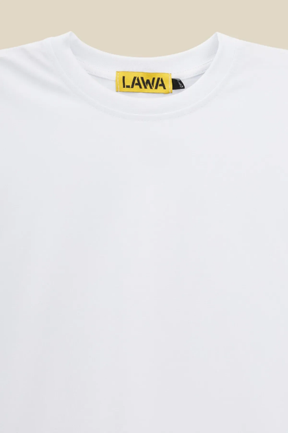 Футболка однотонная для мальчика LAWA BBC02307 164 см Белый shop (2000999403958) - изображение 2