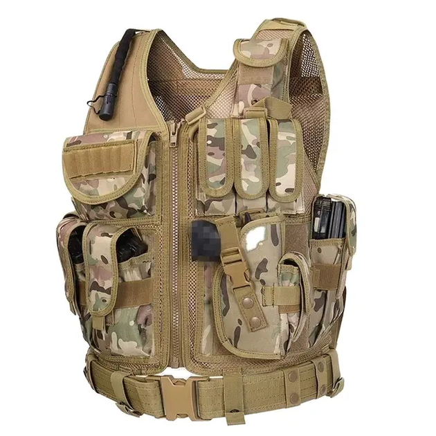 Жилет разгружающий молли 15 карманов Multicam ЗСУ - изображение 3