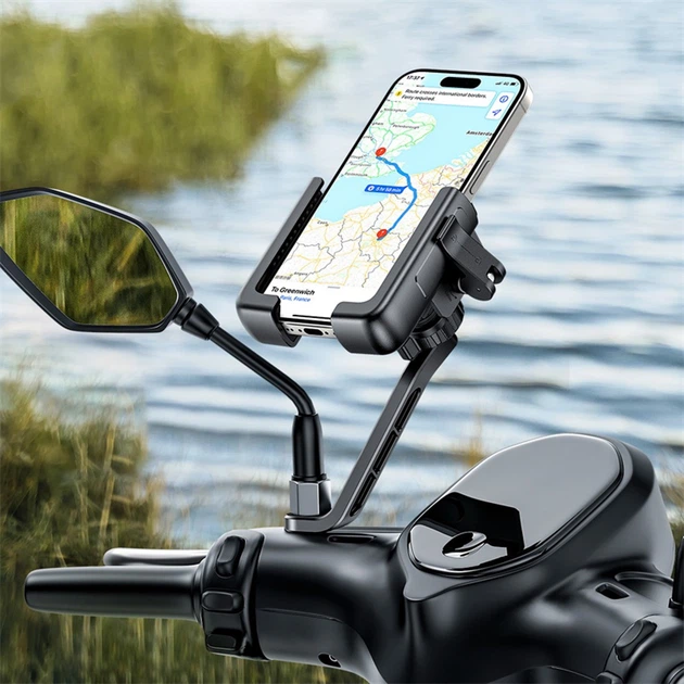 Uchwyt motocyklowy na telefon Baseus GoTrip (6932172669430) - obraz 11
