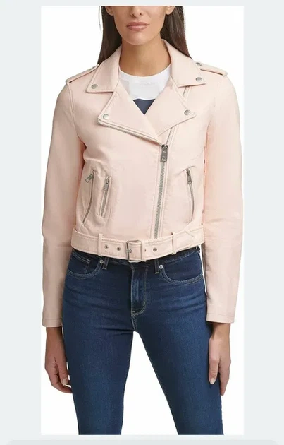 Женская куртка Levi's, р. 1X, розовая - изображение 4