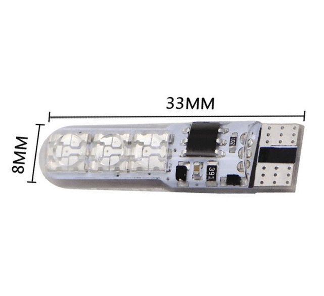 Комплект RGB LED ламп T10 (W5W) с пультом ДУ - Тюнинг подсветки авто (16 цветов) - изображение 4