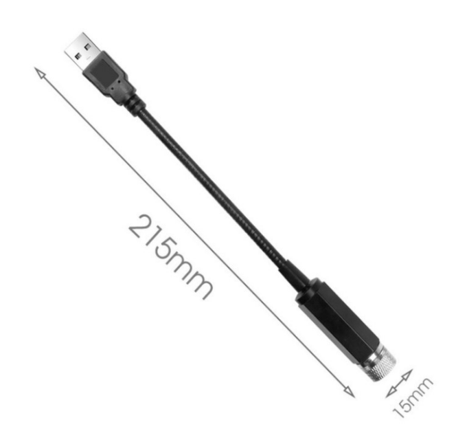 USB-Проектор Звездного Неба / Галактики (Красный) - Создайте Волшебную Атмосферу! - изображение 4