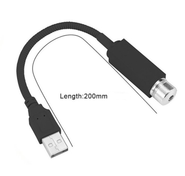 USB-Проектор Звездного Неба / Галактики (Красный) - Создайте Волшебную Атмосферу! - изображение 5