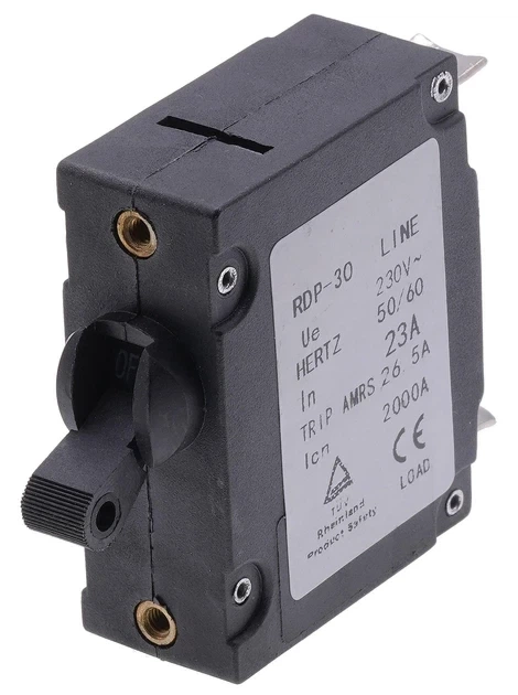Выключатель автоматический генератора, мотоблока, 23А, 230V - изображение 4