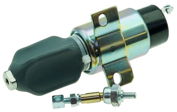 Соленоид (электромагнитный клапан) для дизельного генератора 1751-12V, 2W - изображение 2