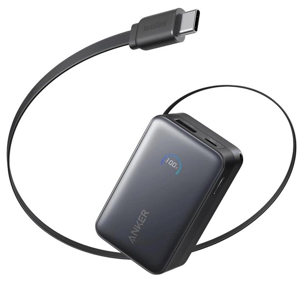 Універсальна мобільна батарея Anker Nano 10000 mAh 45 W Black (A1638H11) ( 11326 ) - Фото 9 Універсальна мобільна батарея Anker Nano 10000 mAh 45 W Black (A1638H11) ( 11326 ) - зображення 9