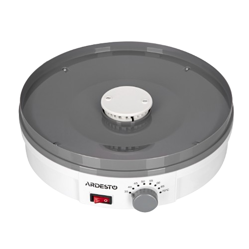 Сушарка для овочів і фруктів 245W (5 піддонів*h3см) d32см FDB-5320 Ardesto - Фото 3 Сушарка для овочів і фруктів 245W (5 піддонів*h3см) d32см FDB-5320 Ardesto - изображение 3