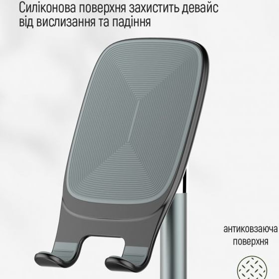 Тримач автомобільний для мобільного ColorWay CW-SH013-WT білий - зображення 4
