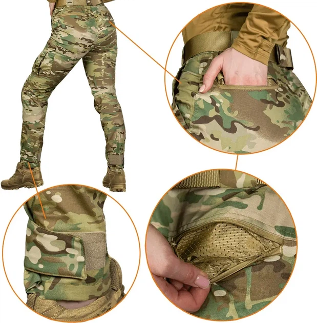 Брюки Camotec Pani Patrol Pro XS Camo - изображение 5
