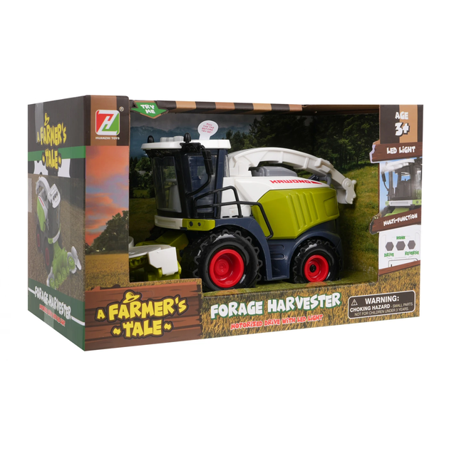 Дитячий комбайн зі звуковими та світловими ефектами Huanzhi Toys ZAU.550-1C, зелений - изображение 5