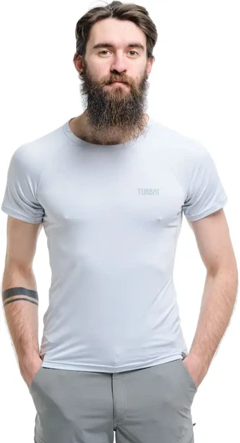 Футболка Turbat Hike Lite SS Mns S Glacier Gray - изображение 2