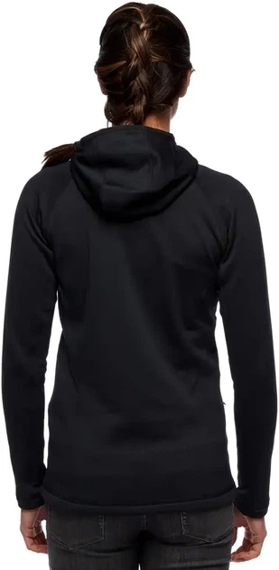 Флисовая кофта Black Diamond W Factor Hoody XL Black - изображение 3