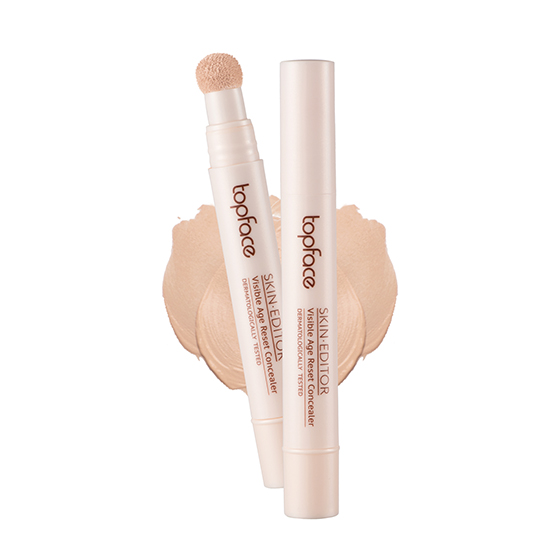 Консилер для обличчя Topface Skin Editor Concealer Matte Visible Age Reset №004 5.5 мл - Фото 1 Консилер для обличчя Topface Skin Editor Concealer Matte Visible Age Reset №004 5.5 мл - зображення 1