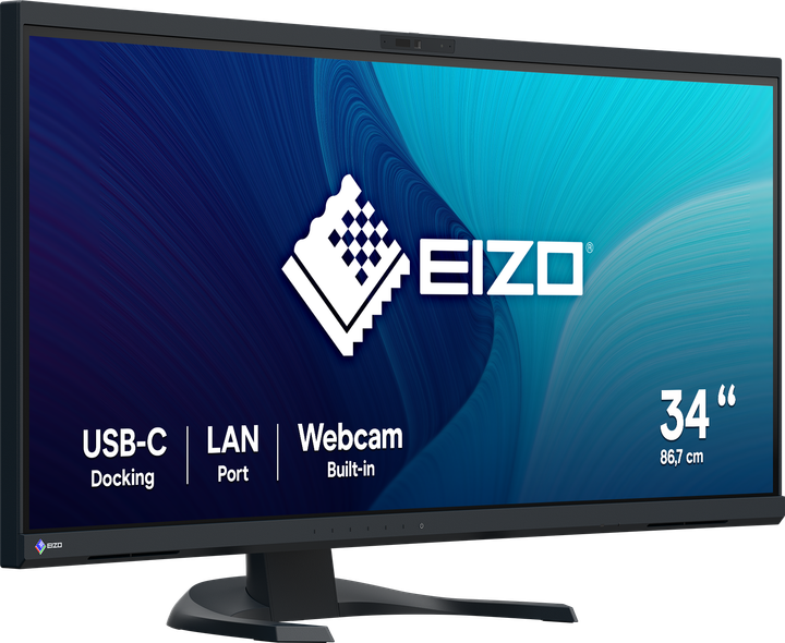 Monitor 34.1" EIZO FlexScan EV3450XC (EV3450XC-BK) - obraz 3
