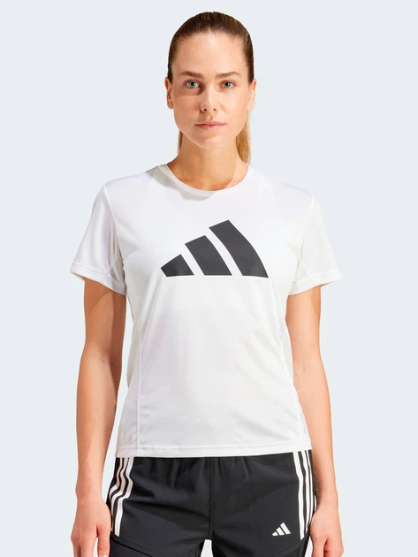 Спортивная футболка для бега женская Adidas Run It Tee Performance IN0111 S White (4067887736961) - Фото 6 Спортивная футболка для бега женская Adidas Run It Tee Performance IN0111 S White (4067887736961) - изображение 6