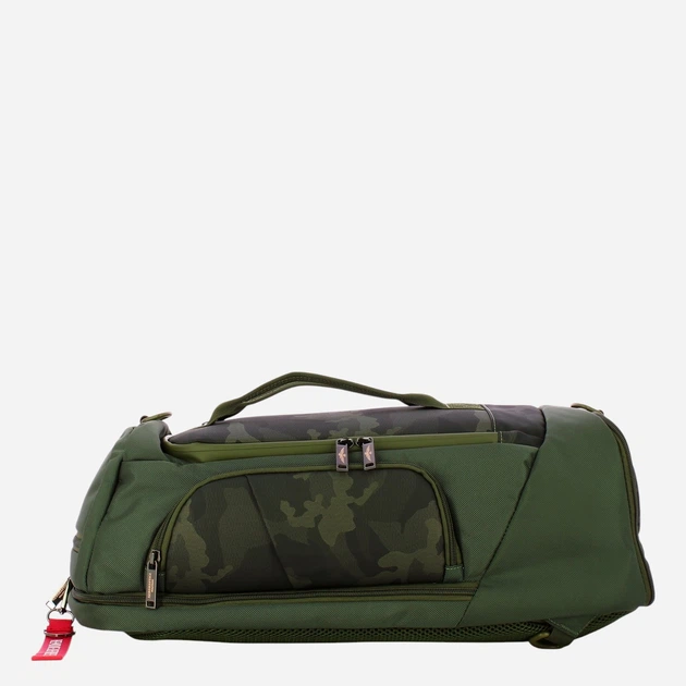 Дорожній рюкзак чоловічий Aeronautica Militare AM525-VECA Зелений (800070317558) - зображення 5