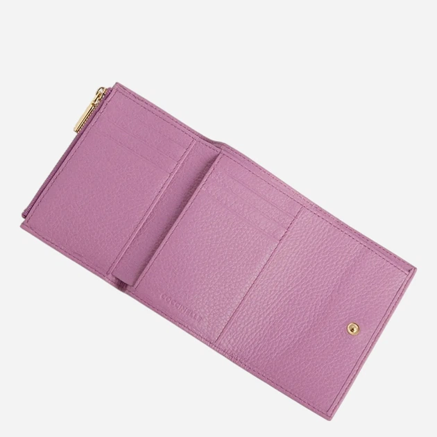 Portfel damski skórzany Coccinelle E2MW511F001-P19 Jasnofioletowy - obraz 2