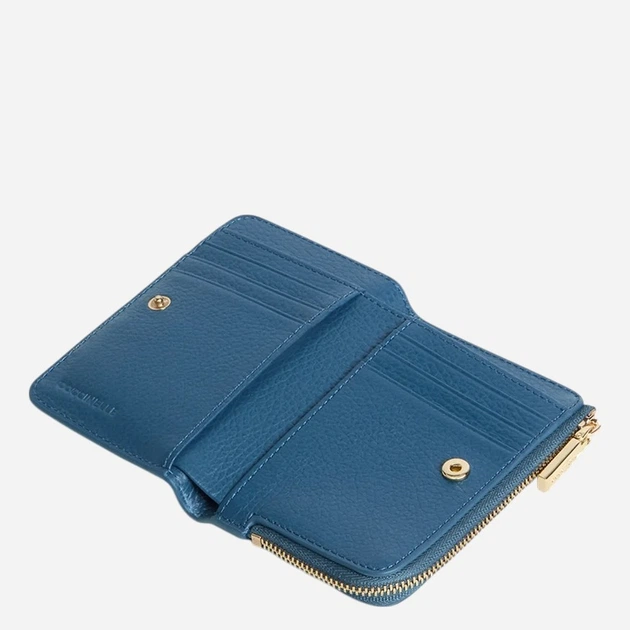 Portfel damski skórzany Coccinelle E2MW511D101-B27 Niebieski - obraz 2