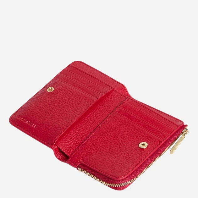 Portfel damski skórzany Coccinelle E2MW511D101-R02 Czerwony - obraz 2