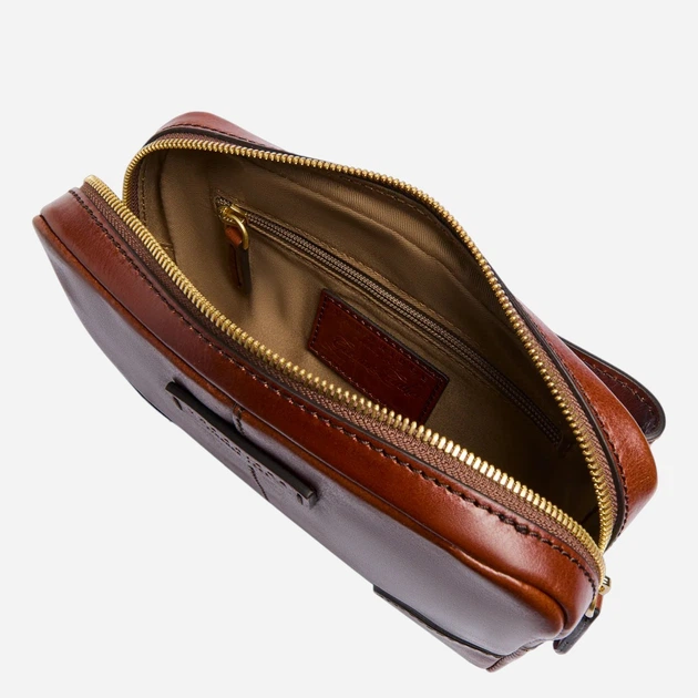 Saszetka męska skórzana The Bridge 09250601-14 Brązowa - obraz 4