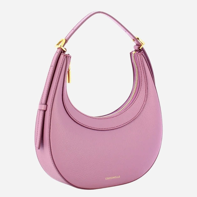 Torebka crossbody damska skórzana Coccinelle E5PIP530101-P19 Różowa - obraz 3