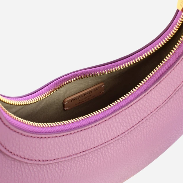 Torebka crossbody damska skórzana Coccinelle E5PIP530101-P19 Różowa - obraz 4