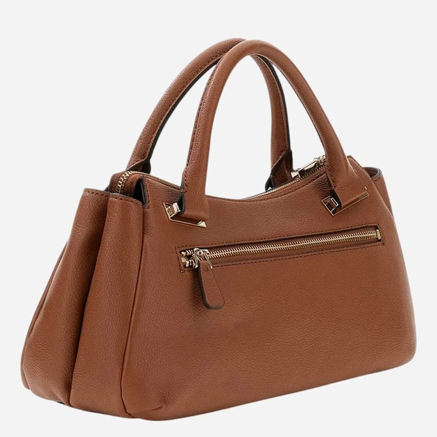 Torebka crossbody damska mała Guess HWBG9664060-COG Brązowa - obraz 2