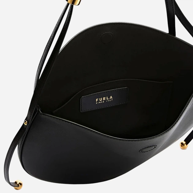 Torebka crossbody damska skórzana Furla WB01868BX3104O60001002 Czarna - obraz 6