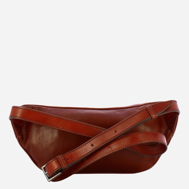 Saszetka nerka męska skórzana The Bridge 073304EX-1A Brązowa - obraz 2