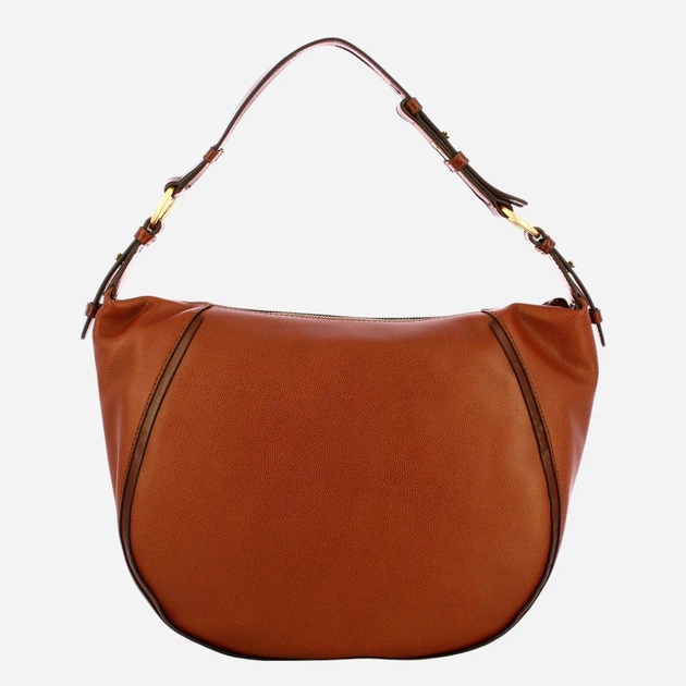 Torba shopper damska skórzana The Bridge 041623BX-14 Brązowa - obraz 2