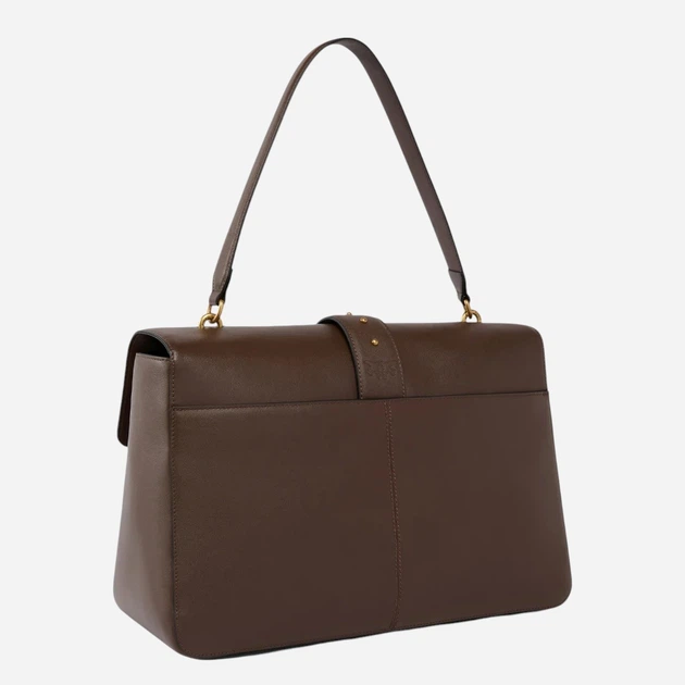 Сумка шопер жіноча з натуральної шкіри Pinko 105067A0QO-L74Q Коричнева (800070347445) - зображення 3