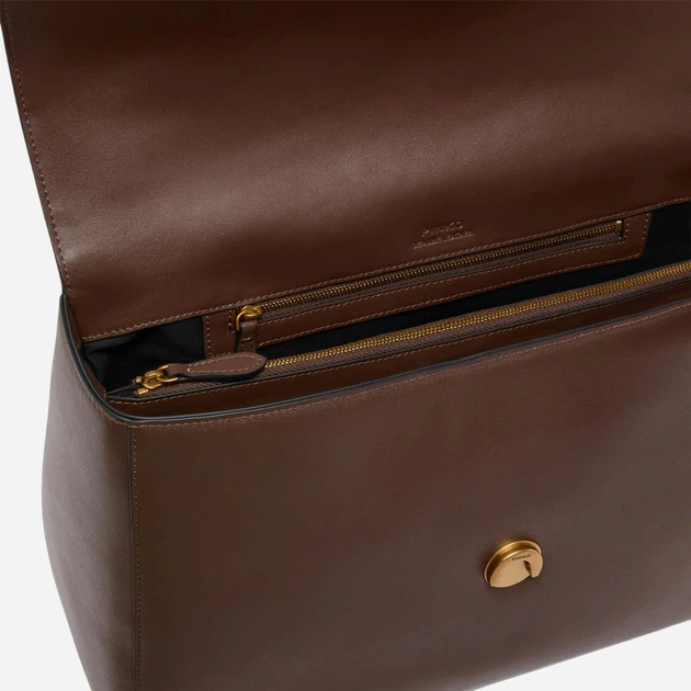 Сумка шопер жіноча з натуральної шкіри Pinko 105067A0QO-L74Q Коричнева (800070347445) - зображення 5