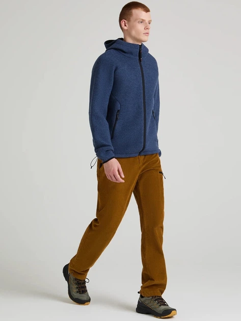 Kurtka przejściowa męska z kapturem Montura MJAC48X-JM118-880 M Niebieska - obraz 3