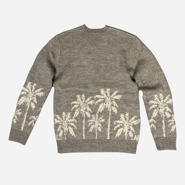 Sweter męski Tooco TOCOM-RNK-MALIBU-GREY S Szary - obraz 2